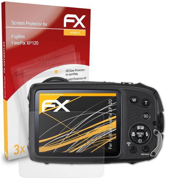 atFoliX FX-Antireflex Displayschutzfolie für Fujifilm FinePix XP120