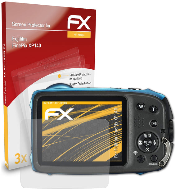 atFoliX FX-Antireflex Displayschutzfolie für Fujifilm FinePix XP140