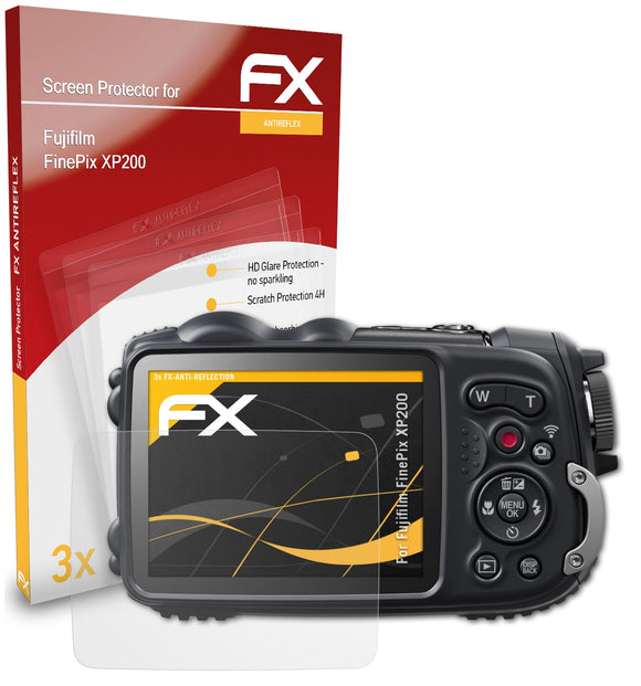 atFoliX FX-Antireflex Displayschutzfolie für Fujifilm FinePix XP200