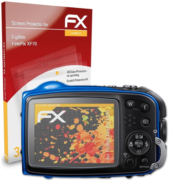 atFoliX FX-Antireflex Displayschutzfolie für Fujifilm FinePix XP70