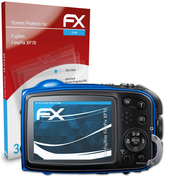 atFoliX FX-Clear Schutzfolie für Fujifilm FinePix XP70