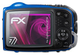 Glasfolie atFoliX kompatibel mit Fujifilm FinePix XP70, 9H Hybrid-Glass FX