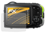 Panzerfolie atFoliX kompatibel mit Fujifilm FinePix XP80, entspiegelnde und stoßdämpfende FX (3X)