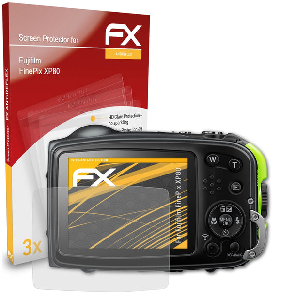 atFoliX FX-Antireflex Displayschutzfolie für Fujifilm FinePix XP80