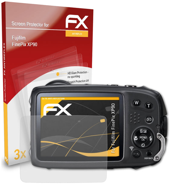 atFoliX FX-Antireflex Displayschutzfolie für Fujifilm FinePix XP90