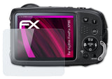 atFoliX Glasfolie kompatibel mit Fujifilm FinePix XP90, 9H Hybrid-Glass FX Panzerfolie