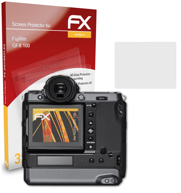 atFoliX FX-Antireflex Displayschutzfolie für Fujifilm GFX 100