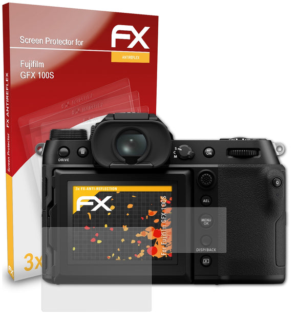 atFoliX FX-Antireflex Displayschutzfolie für Fujifilm GFX 100S