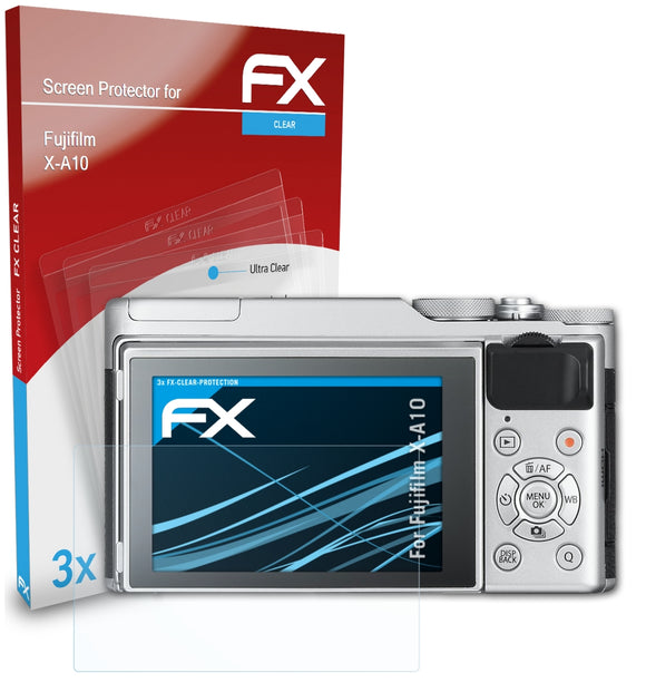 atFoliX FX-Clear Schutzfolie für Fujifilm X-A10