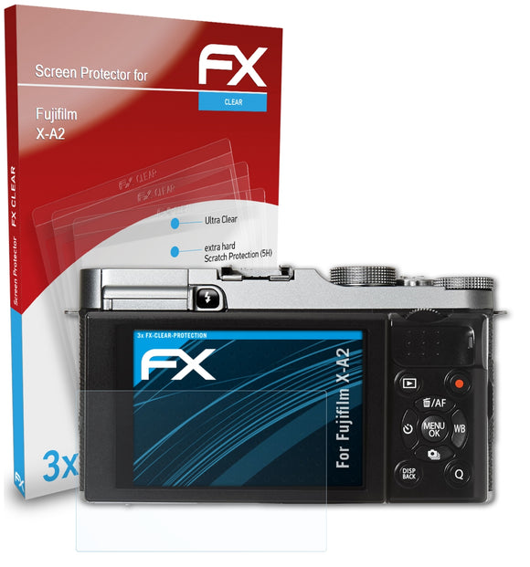 atFoliX FX-Clear Schutzfolie für Fujifilm X-A2