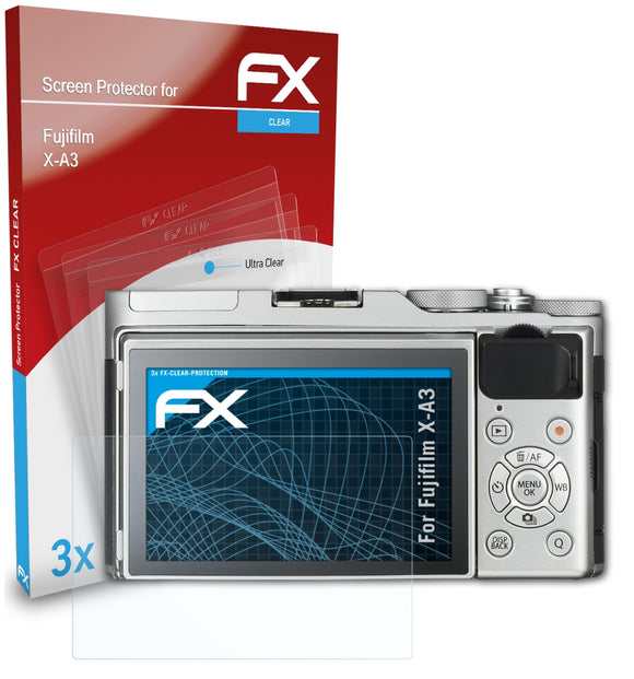 atFoliX FX-Clear Schutzfolie für Fujifilm X-A3