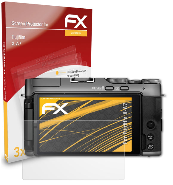 atFoliX FX-Antireflex Displayschutzfolie für Fujifilm X-A7
