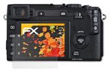 Panzerfolie atFoliX kompatibel mit Fujifilm X-E1, entspiegelnde und stoßdämpfende FX (3X)