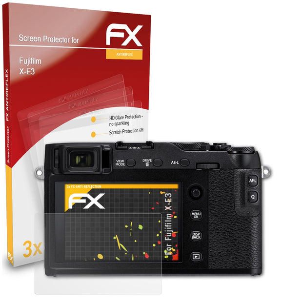 atFoliX FX-Antireflex Displayschutzfolie für Fujifilm X-E3