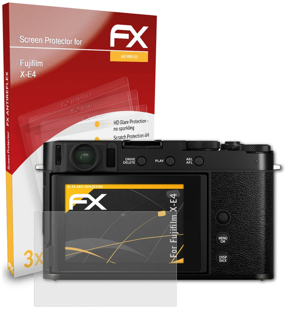 atFoliX FX-Antireflex Displayschutzfolie für Fujifilm X-E4
