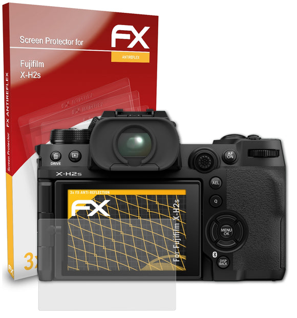 atFoliX FX-Antireflex Displayschutzfolie für Fujifilm X-H2s