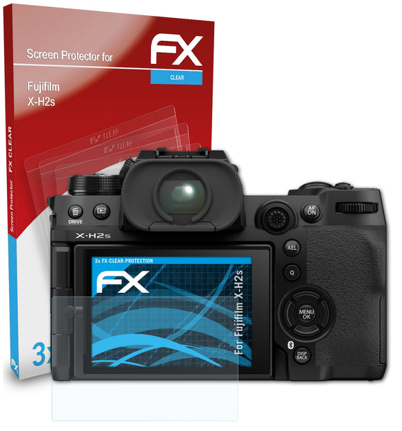 atFoliX FX-Clear Schutzfolie für Fujifilm X-H2s
