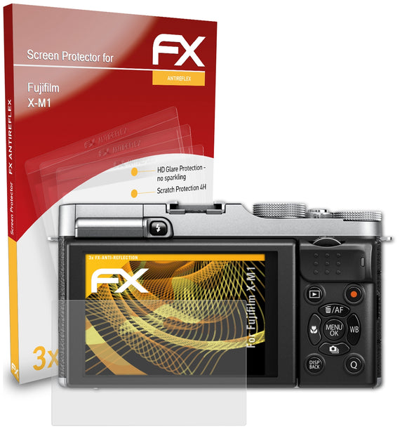 atFoliX FX-Antireflex Displayschutzfolie für Fujifilm X-M1