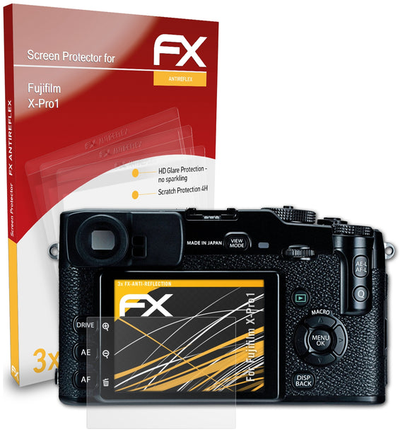atFoliX FX-Antireflex Displayschutzfolie für Fujifilm X-Pro1