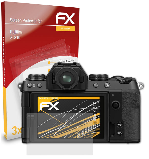 atFoliX FX-Antireflex Displayschutzfolie für Fujifilm X-S10