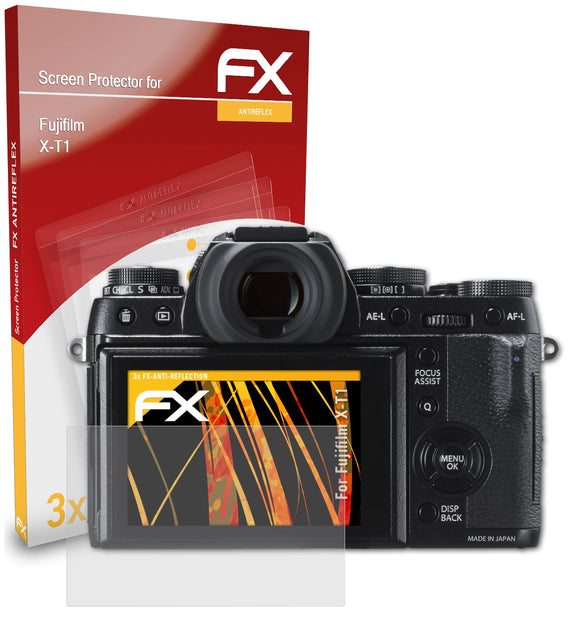 atFoliX FX-Antireflex Displayschutzfolie für Fujifilm X-T1