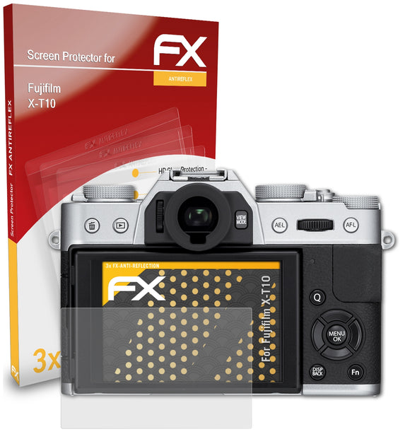 atFoliX FX-Antireflex Displayschutzfolie für Fujifilm X-T10