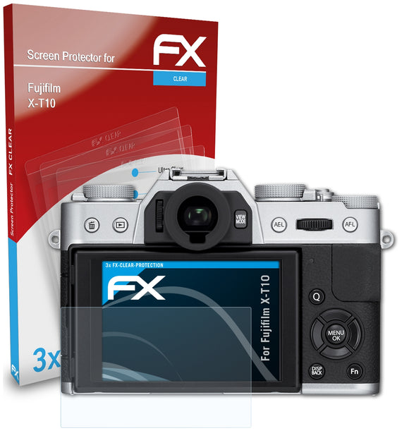 atFoliX FX-Clear Schutzfolie für Fujifilm X-T10