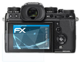 Schutzfolie atFoliX kompatibel mit Fujifilm X-T2, ultraklare FX (3X)