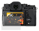 Panzerfolie atFoliX kompatibel mit Fujifilm X-T3, entspiegelnde und stoßdämpfende FX (3X)