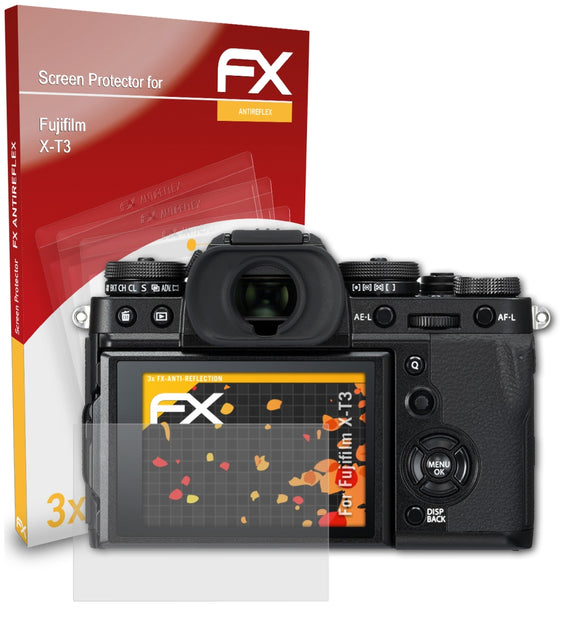 atFoliX FX-Antireflex Displayschutzfolie für Fujifilm X-T3