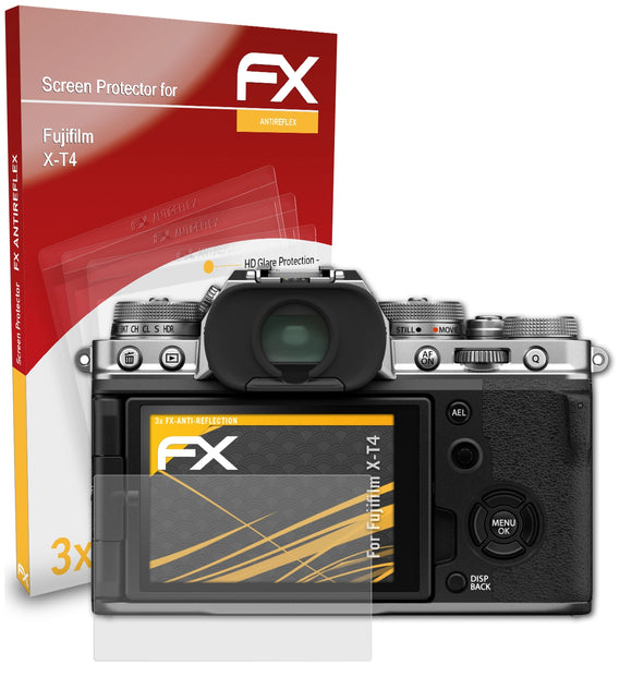 atFoliX FX-Antireflex Displayschutzfolie für Fujifilm X-T4