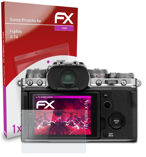 atFoliX FX-Hybrid-Glass Panzerglasfolie für Fujifilm X-T4