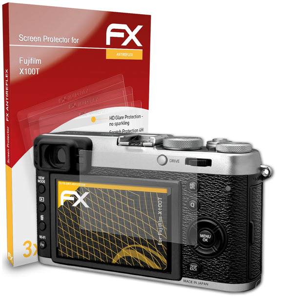 atFoliX FX-Antireflex Displayschutzfolie für Fujifilm X100T
