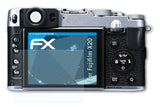 Schutzfolie atFoliX kompatibel mit Fujifilm X20, ultraklare FX (3X)