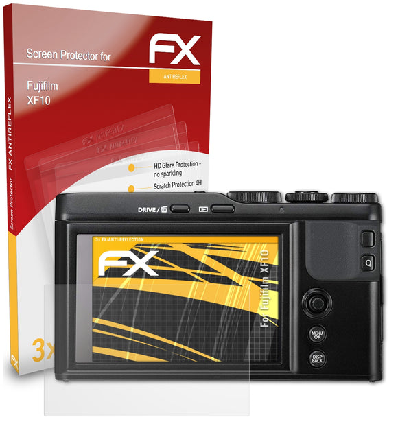 atFoliX FX-Antireflex Displayschutzfolie für Fujifilm XF10
