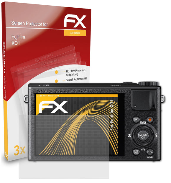 atFoliX FX-Antireflex Displayschutzfolie für Fujifilm XQ1