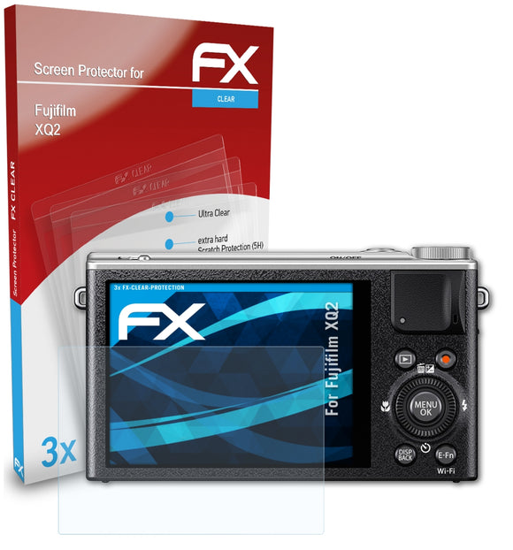 atFoliX FX-Clear Schutzfolie für Fujifilm XQ2
