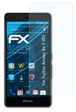 atFoliX Schutzfolie kompatibel mit Fujitsu Arrows Be F-05J, ultraklare FX Folie (3X)