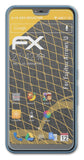 atFoliX Panzerfolie kompatibel mit Fujitsu Arrows U, entspiegelnde und stoßdämpfende FX Schutzfolie (3X)