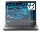 Schutzfolie Bruni kompatibel mit Fujitsu Lifebook P728, glasklare (2X)