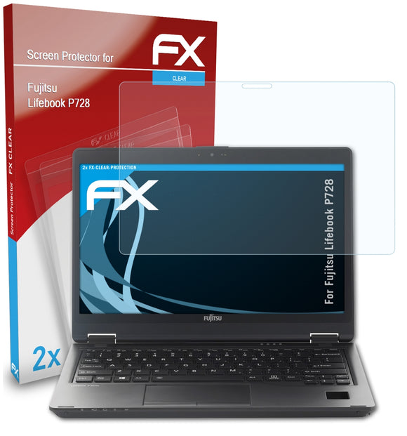 atFoliX FX-Clear Schutzfolie für Fujitsu Lifebook P728