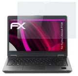 Glasfolie atFoliX kompatibel mit Fujitsu Lifebook P728, 9H Hybrid-Glass FX