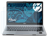 Schutzfolie Bruni kompatibel mit Fujitsu Lifebook S937, glasklare (2X)