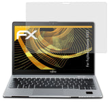 Panzerfolie atFoliX kompatibel mit Fujitsu Lifebook S937, entspiegelnde und stoßdämpfende FX (2X)