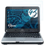 Schutzfolie Bruni kompatibel mit Fujitsu Lifebook T730, glasklare (2X)