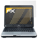Panzerfolie atFoliX kompatibel mit Fujitsu Lifebook T730, entspiegelnde und stoßdämpfende FX (2X)