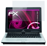 Glasfolie atFoliX kompatibel mit Fujitsu Lifebook T900, 9H Hybrid-Glass FX