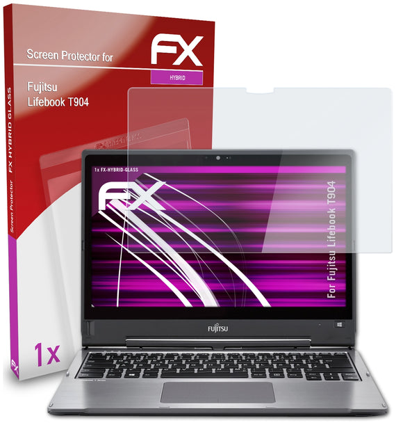 atFoliX FX-Hybrid-Glass Panzerglasfolie für Fujitsu Lifebook T904