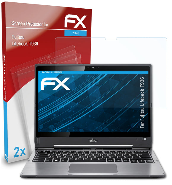 atFoliX FX-Clear Schutzfolie für Fujitsu Lifebook T936