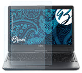 Schutzfolie Bruni kompatibel mit Fujitsu Lifebook T937, glasklare (2X)